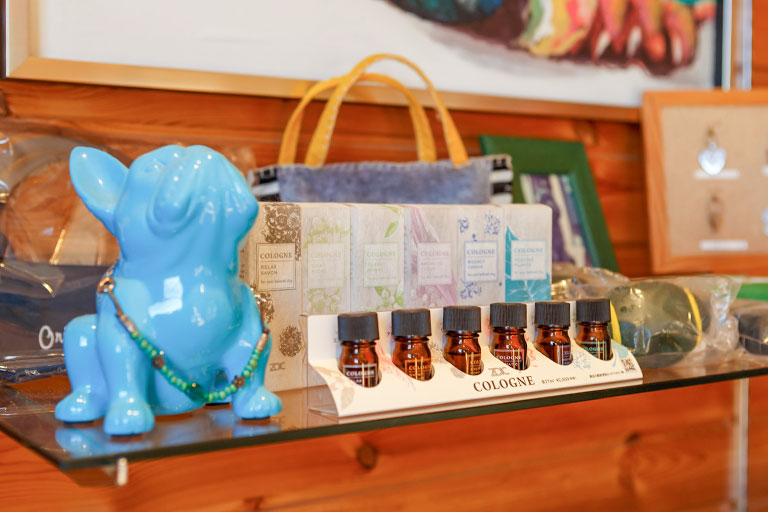 ショップコーナー（アロマ）の写真